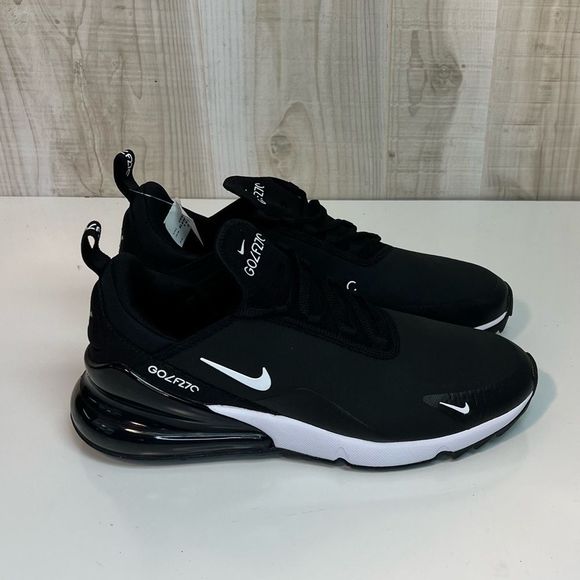 Nike Other - Nike Air Max 270 G GOLF Mens Spikeless Black White Shoes CK6483-001 Size 10.5